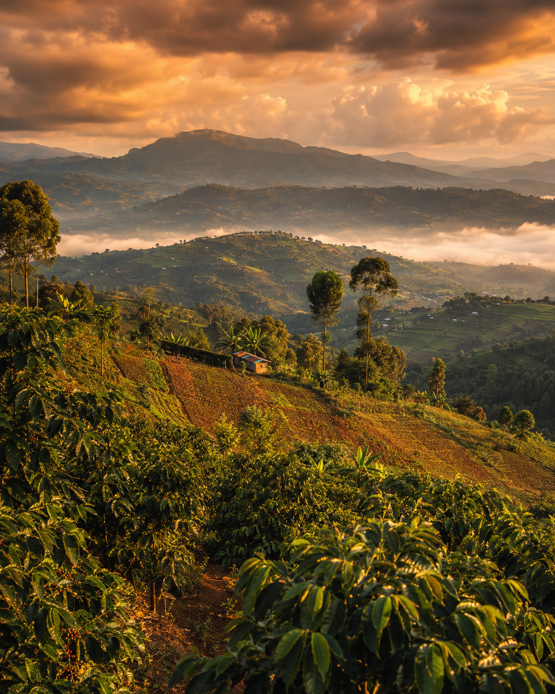 Paysage de terroir café Kafrika